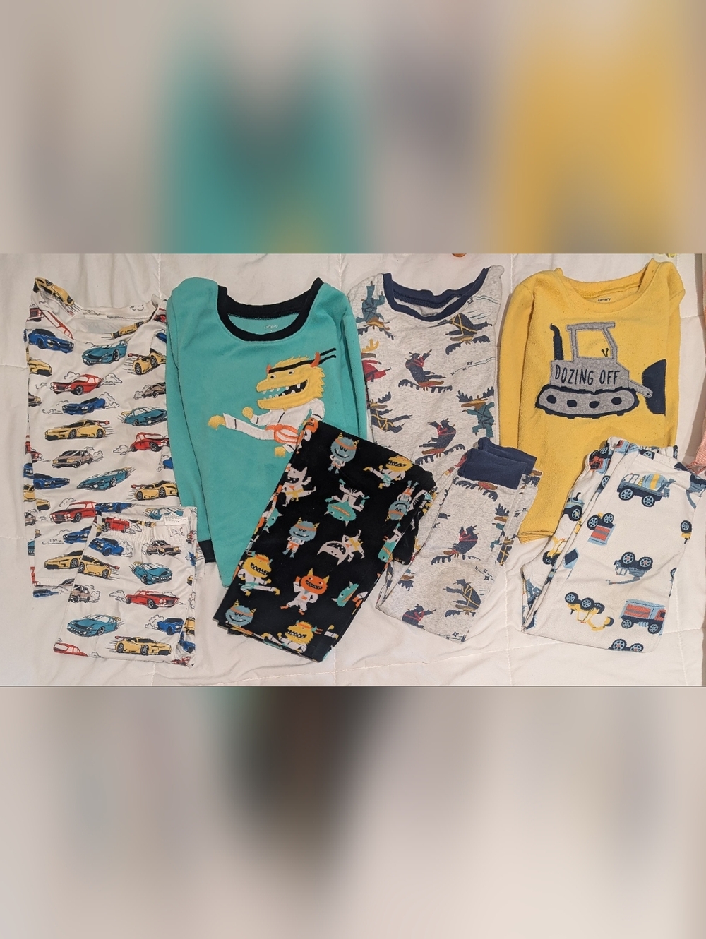 Kids Pajamas Set Size 6-7 Boy